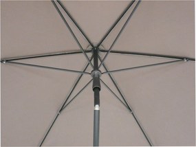 Ombrellone da Giardino Ø 2,5 m Palo Ø27 mm in Acciaio Maffei Kronos Tortora...