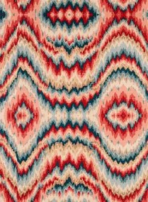 Mindthegap Carta da parati Psychedelic - Red/ Blue