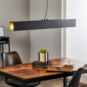 EMIBIG LIGHTING Lampada a sospensione Gentor 4, lunghezza 96 cm, colore nero