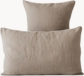 Set di 2 federe in lino Natural