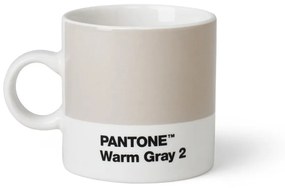 Tazza da espresso in ceramica grigio chiaro 120 ml Espresso Warm Gray 2 - Pantone