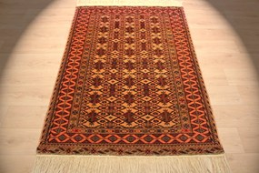 Turkmen Tappeto 130 x 180 (Russia) Annodato A Mano
