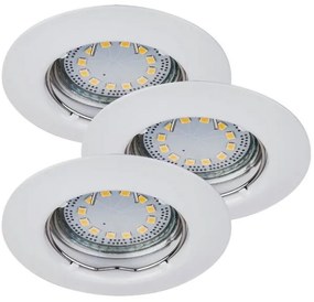 Rabalux 1046 - SET 3xLED Lampada da incasso LITE 3xGU10-LED/3W/230V