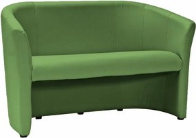 Divano TM-2 in ecopelle verde – 126x60x76 cm