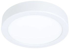 Plafoniera Moderna Fueva 5 Acciaio Bianco Led Integrato 11W 4000K Ip20