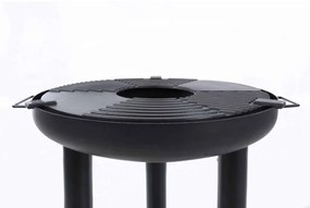 Griglia Per Barbecue Nero İn Acciaio /