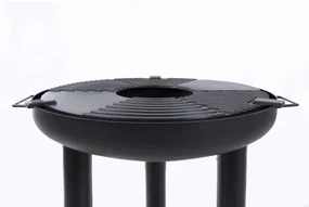 Griglia Per Barbecue Nero İn Acciaio /