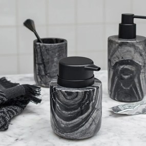 Dispenser di sapone in marmo nero 0,2 l Marble - Mette Ditmer Denmark