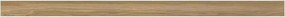 Piastrella battiscopa FIEMME in gres porcellanato marrone opaco L 120 x H 6.5 cm x Sp 6 mm confezione da 18 ml