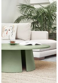 Tavolino verde , ø 110 cm Cep - Teulat