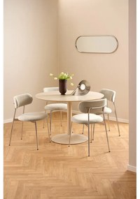 Sedia da pranzo color crema Lyric – Actona