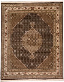 Tabriz Tappeto 250 x 300 Blu (Indian) Annodato A Mano