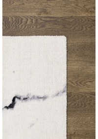 Tappeto in lana crema 200x300 cm Marble - Agnella