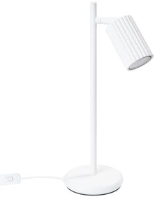 Sollux SL.1548 - Lampada da tavolo KARBON 1xGU10/10W/230V bianco