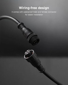 Faretto LED 3W RGBW Multicolore IP66 - MiLight SL4-12 Colore RGBW