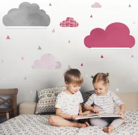Nuvolette adesive da attaccare dietro alla mensola 010op | Inspio