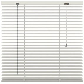 Veneziana Odessa in alluminio, bianco 120 x 250 cm, Larghezza lamelle: 25 mm