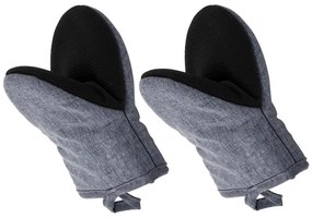 Set di 2 presine grigio scuro - Tiseco Home Studio