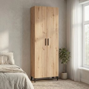 JOSIE - armadio due ante moderno minimal in legno