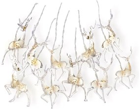 Catena luminosa LED Deer Deer, 10 luci, lunghezza 1,65 m - DecoKing