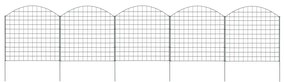 Set Recinzione Da Giardino Ad Arco 77,5x78,5 Cm Verde /