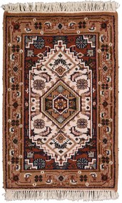 Bidjar Tappeto orientale 60x100 Beige (Indian) Annodato A Mano