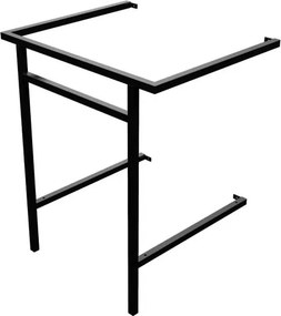 Mobile da bagno a terra sotto lavabo L 60 x H 75 x P 35 cm corda, 2 cassetti 1 anta con cassetto