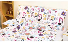 Biancheria da letto singola a 6 pezzi in microsatin 140x200 cm Lucy - My House