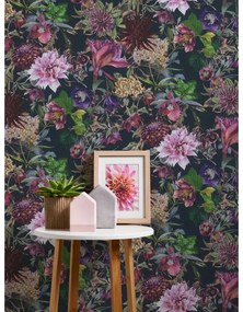 Carta da parati Protea  multicolor viola, 53 cm x 10.05 m