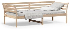 Dormeuse Senza Materasso 80x200 Cm İn Legno Massello Di Pino /
