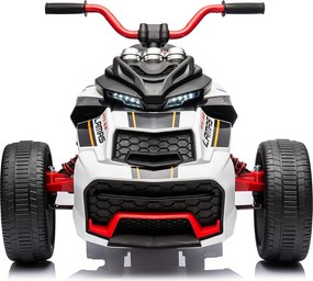 Mini Quad Elettrico per Bambini 3 Ruote 12V ATV 3.0 Bianco...
