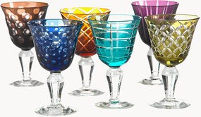 Set di 6 calici da vino Cuttings