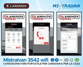 Mistralvan 3542 wifi: Condizionatore Portatile Intelligente per Caravan e Casa