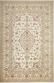 Kashan Tappeto persiano 200 x 310 Beige (Iran) Annodato A Mano