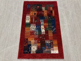 Loribaft Tappeto 90 x 130 (Iran) Annodato A Mano