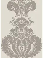 Cole & Son Carta da parati Baudelaire - Grey/ Silver