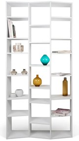 Libreria bianca 108x224 cm Valsa - TemaHome