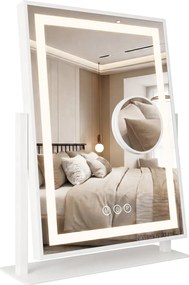 Specchio LED LUMI White 30x40cm