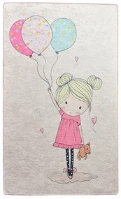 Tappeto antiscivolo per bambini , 140 x 190 cm Little Girl - Conceptum Hypnose