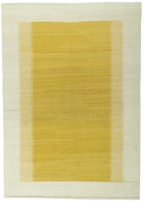 Kilim Tappeto 180 x 250 Giallo (Tacchino) Tessuto A Mano