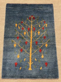 Gashguli Tappeto persiano 80 x 110 Blu (Iran) Annodato A Mano
