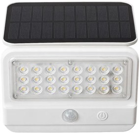 Rabalux 77090 - Lampada solare da parete FLAXTON LED/7W/3,7V IP54 bianco
