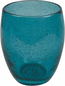 Set 6 Bicchieri Acqua in Pasta Di Vetro Soffiato 300 ml VdE Tivoli 1996 Acapulco Marea...