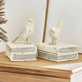 LOBERON Coppia di figure decorative Moonlet