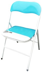 LUCIE - sedia pieghevole salvaspazio set da 4 bicolor