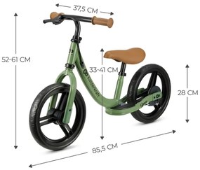 KINDERKRAFT - Bici a spinta SPACE verde