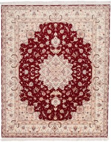 Tabriz Tappeto 300 x 250 Beige (Iran) Annodato A Mano