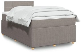 Giroletto A Molle Con Materasso Tortora 120x200 Cm İn Tessuto /