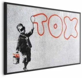 Poster - Toxic Cornice nera 30x21