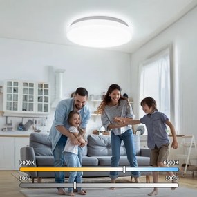 Brilagi - Plafoniera LED MILKY WAY LED/24W/230V 3000/4000/6500K Ø 38 cm